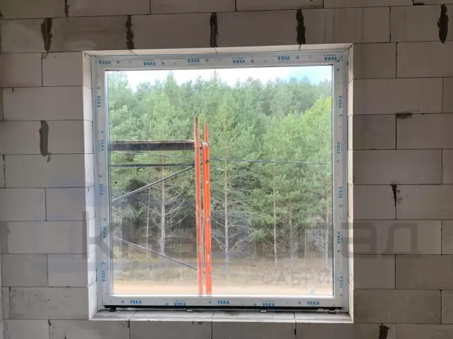 Глухое панорамное окно