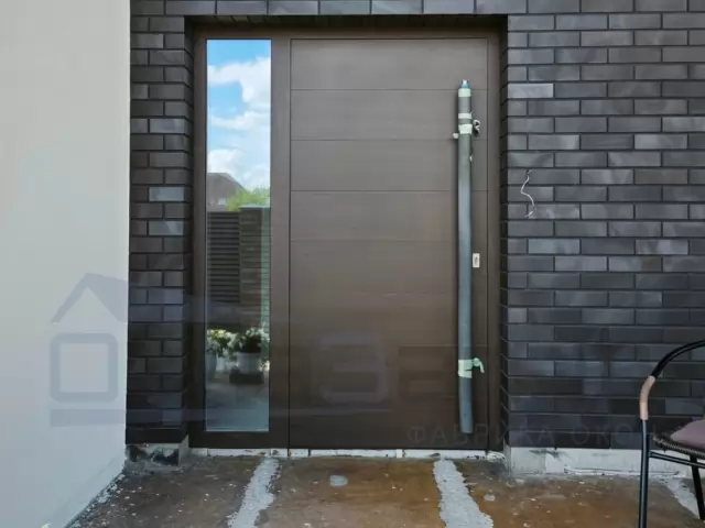 Наружные двери из премиального алюминия ALURON